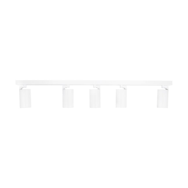 kelvo® SPOTA KLV-101-0143 Μοντέρνο Κινούμενο Φωτιστικό Σποτ Οροφής με Ντουί 5 x GU10 90° AC 220-240V IP20 - Λευκό Ματ - Μ79.5 x Π6.3 x Υ14cm - 7 kelvo® SPOTA KLV-101-0143 Μοντέρνο Κινούμενο Φωτιστικό Σποτ Οροφής με Ντουί 5 x GU10 90° AC 220-240V IP20 - Λευκό Ματ - Μ79.5 x Π6.3 x Υ14cm - 7