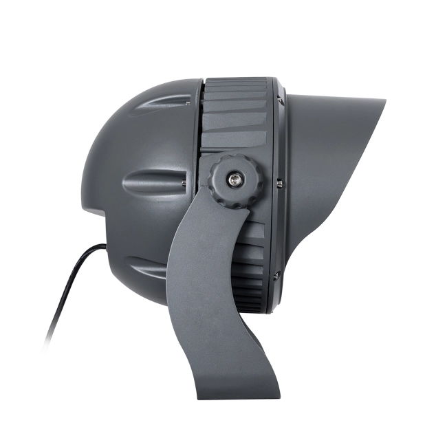 FLOODIMO 90746 Προβολέας Σποτ Wall Washer με Αντιθαμβωτική Γρίλια LED 100W 9000lm 10° AC 220-240V Αδιάβροχο IP67 Θερμό Λευκό 2700K - Bridgelux SMD Chip - Γκρι Ανθρακί - Μ34 x Π36 x Υ44cm - 3 Χρόνια Εγγύηση