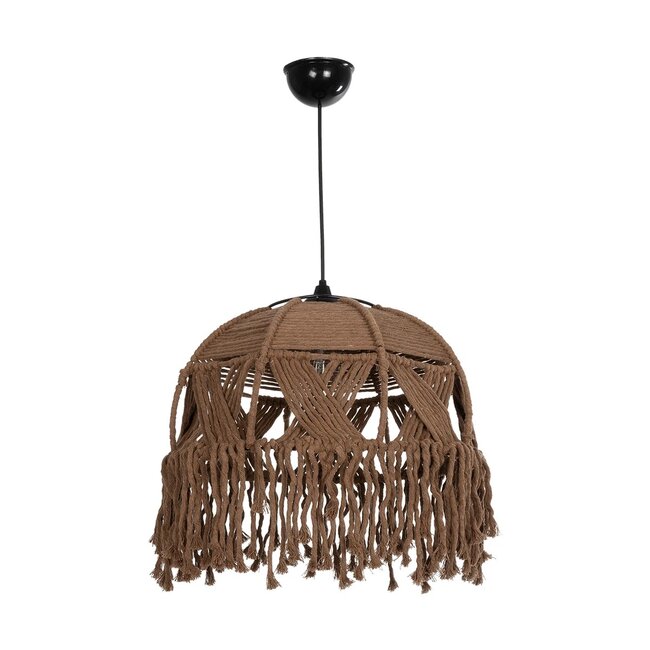 TONA 205-0016 Boho Κρεμαστό Φωτιστικό Οροφής με Ντουί 1 x E27 AC 220-240V IP20 - Μπεζ - M40 x Π40 x Υ38cm - 4 TONA 205-0016 Boho Κρεμαστό Φωτιστικό Οροφής με Ντουί 1 x E27 AC 220-240V IP20 - Μπεζ - M40 x Π40 x Υ38cm - 4