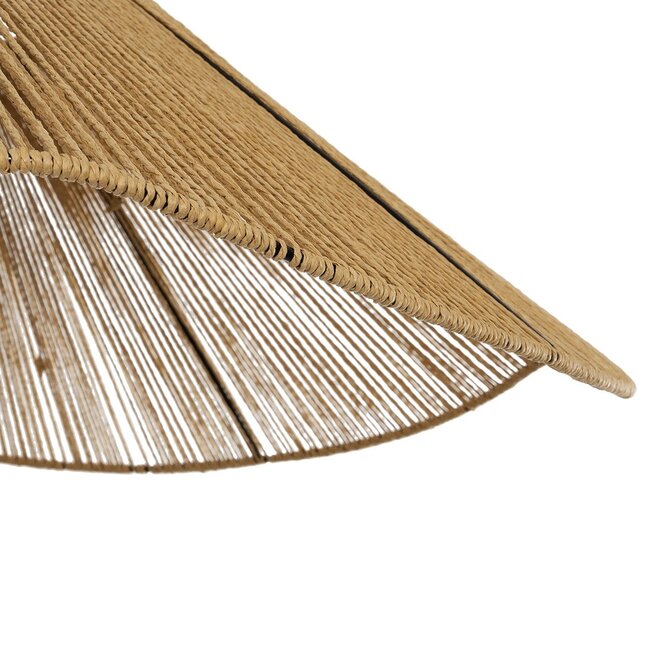 COURBE 205-0039 Boho Κρεμαστό Φωτιστικό Οροφής με Ντουί 1 x E27 AC 220-240V IP20 - Μπεζ - M62 x Π62 x Υ22cm - 8