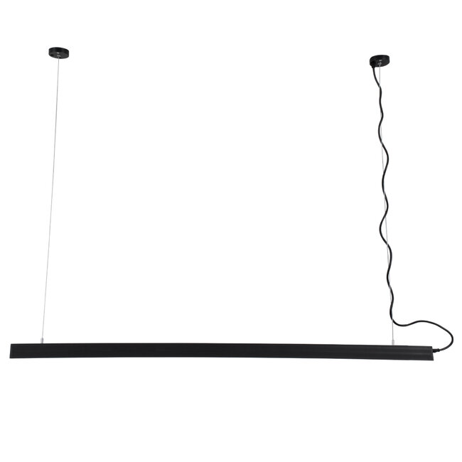 OFFICE 61023-1 Γραμμικό Κρεμαστό Φωτιστικό Linear LED CCT 18W 2230lm 120° AC 220-240V Μ120 x Π2 x Υ4cm Ψυχρό Λευκό 6000K - Μαύρο - 4