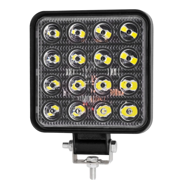 WORKPRO 85409 Προβολάκι LED 48W 4800lm 45° DC 10-30V Αδιάβροχο IP65 Ψυχρό Λευκό 6000K - CREE COB Chip - Μ10.8 x Π3.2 x Υ12.8cm - 2 Χρόνια Εγγύηση - 6