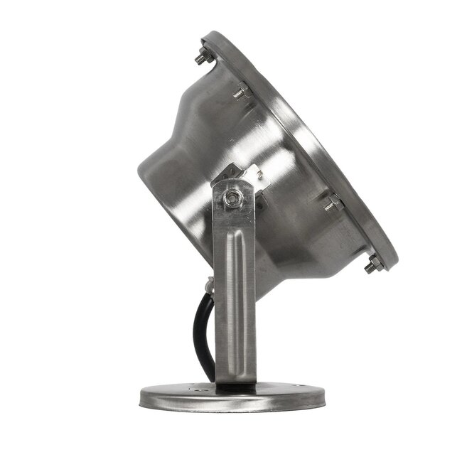 UNDERWATERJERRY 999-0271 Υποβρύχιο Επιφανειακό Σποτ για Σιντριβάνια/Πισίνες LED 12W 1080lm 30° DC 24V Αδιάβροχο IP68 Θερμό Λευκό 2700K Dimmable - Bridgelux SMD Chip - Ανοξείδωτο Ατσάλι 304 - Μ14.5 x Π9.5 x Υ17cm - 3 Χρόνια Εγγύηση - 6