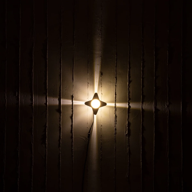  WALLLIGHT-CINA 90658 Μοντέρνο Φωτιστικό Τοίχου - Απλίκα LED 10W 1100lm 10° AC 220-240V Αδιάβροχο IP65 Θερμό Λευκό 2700K - CREE COB Chip & TÜV SÜD Driver - Μπεζ - Μ18.5 x Π18.5 x Υ8.5cm - 3 Χρόνια Εγγύηση - 9