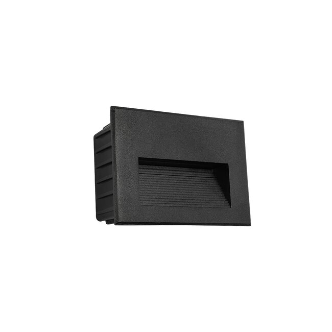 kelvo® STEPART KLV-101-0083 Μοντέρνο Χωνευτό Φωτιστικό Σκαλοπατιού - Διαδρόμου LED 6W 750lm 45° AC 220-240V Αδιάβροχο IP65 Θερμό Λευκό 2700K - Lumileds SMD Chip & TÜV SÜD Driver - Μαύρο Ματ - Μ11.5 x Π5.3 x Υ8.3cm / Q10.63 x 7.61cm - 5 Χρόνια Εγγύηση - 3 kelvo® STEPART KLV-101-0083 Μοντέρνο Χωνευτό Φωτιστικό Σκαλοπατιού - Διαδρόμου LED 6W 750lm 45° AC 220-240V Αδιάβροχο IP65 Θερμό Λευκό 2700K - Lumileds SMD Chip & TÜV SÜD Driver - Μαύρο Ματ - Μ11.5 x Π5.3 x Υ8.3cm / Q10.63 x 7.61cm - 5 Χρόνια Εγγύηση - 3