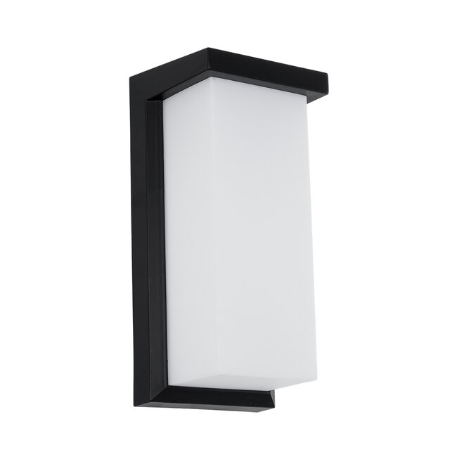 LOFT 60758 Φωτιστικό Τοίχου - Απλίκα Εσωτερικού/Εξωτερικού Χώρου LED 18W 1890lm 120° AC175-265V Αδιάβροχο IP65 - Πλαστικό Σώμα - Φυσικό λευκό 4500K - Μ24.5 x Π11 x Υ9.5cm - Μαύρο