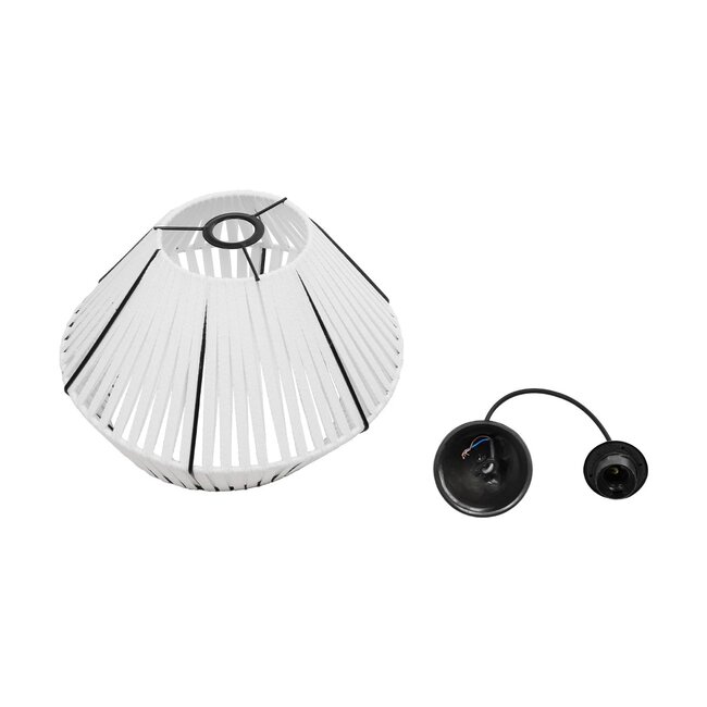 NUI 205-0063 Boho Κρεμαστό Φωτιστικό Οροφής με Ντουί 1 x E27 AC 220-240V IP20 - Λευκό - M36 x Π36 x Υ27cm - 12 NUI 205-0063 Boho Κρεμαστό Φωτιστικό Οροφής με Ντουί 1 x E27 AC 220-240V IP20 - Λευκό - M36 x Π36 x Υ27cm - 12