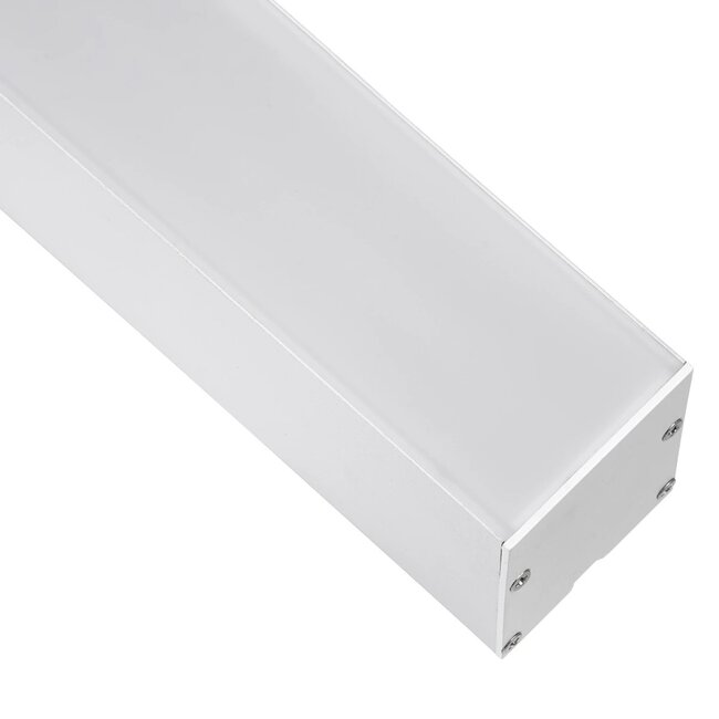 kelvo® ORION KLV-101-0363-V3 Γραμμικό Φωτιστικό Τοίχου / Απλίκα LED 72W 7200lm 120° AC 220-240V IP20 Ρυθμιζόμενο Λευκό CCT με Χειριστήριο από 2700K έως 6000K Dimmable - Lumileds SMD Chip - Λευκό Ματ - Μ120 x Π5 x Υ7.5cm - 3 Χρόνια Εγγύηση - 7