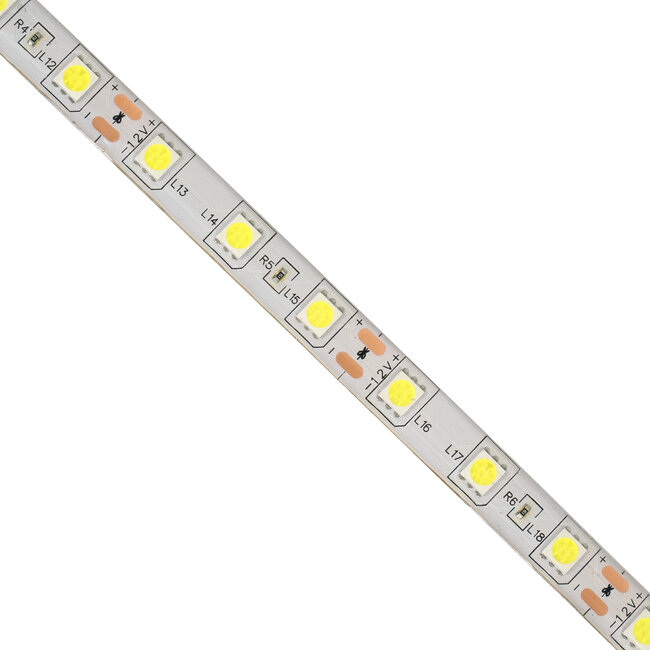 70414 Σετ Ταινία LED 5m 72W/5m 12V 60LED/m 5050 SMD 1584lm/m 120° Αδιάβροχη IP65 με Ασύρματο Χειριστήριο RF 2.4Ghz και Τροφοδοτικό Ψυχρό Λευκό 6000K Dimmable