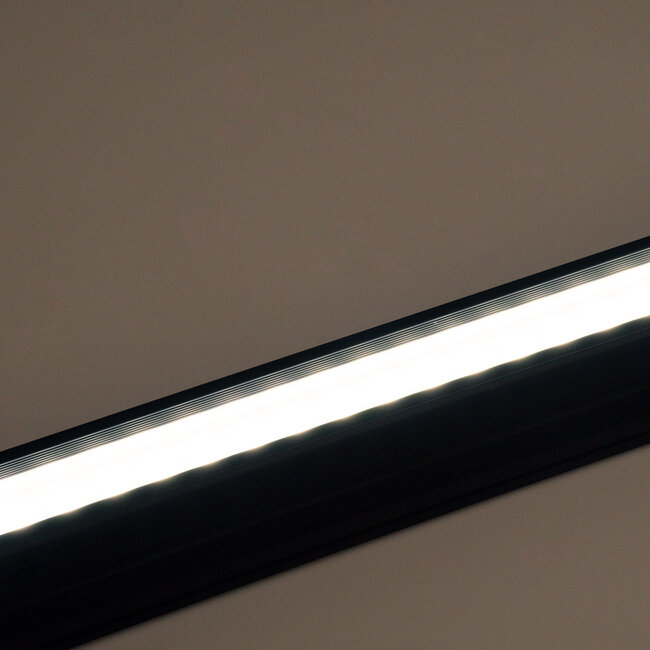 MARKET 61022-P Γραμμικό Κρεμαστό Φωτιστικό Linear LED 18W 2170lm 60° AC 220-240V Μ120 x Π2 x Υ4cm Θερμό Λευκό 2700K - Μαύρο - 16