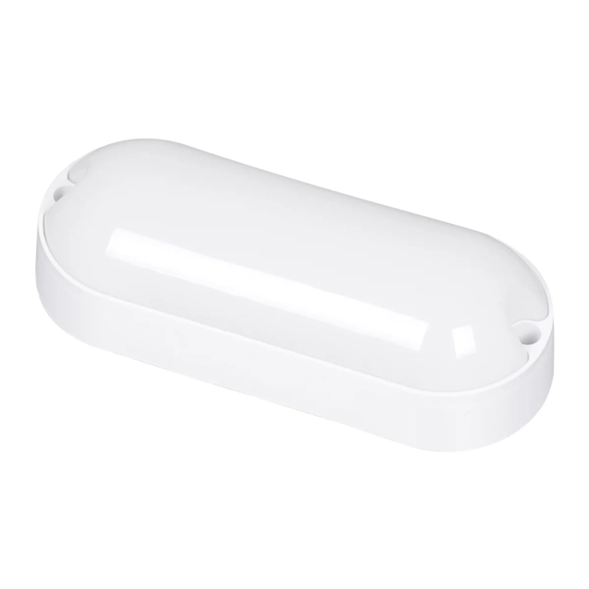 HOMIE 61002 Φωτιστικό Καραβοχελώνα Τοίχου - Απλίκα LED 11W 918lm 180° AC 220-240V Αδιάβροχο IP65 Θερμό Λευκό 2700K - Lumileds SMD Chip - Λευκό Γαλακτερό - Μ17 x Π7 x Υ4.5cm - 3 Χρόνια Εγγύηση