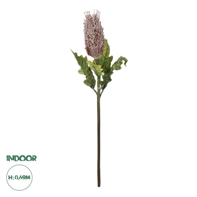 Artificial Garden PURPLE STIPA FRUIT BRANCH 21375 Τεχνητό Διακοσμητικό Κλαδί Στίπα  Y69cm