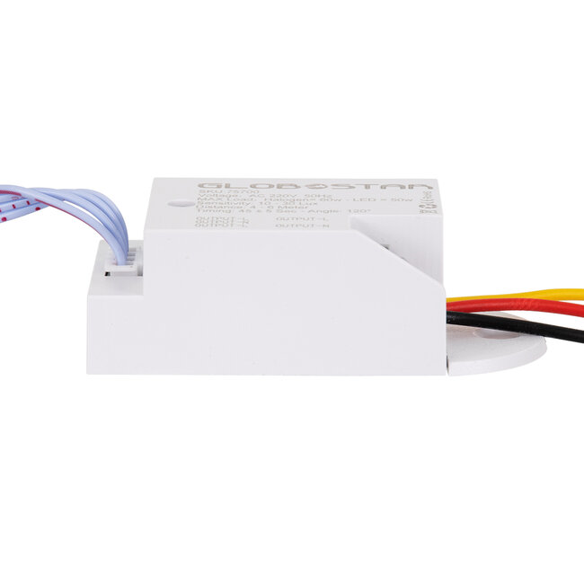 75700 Χωνευτός PIR Ανιχνευτής-Αισθητήρας Κίνησης 360° 6m Motion Sensor AC 230V Max 800W - 5