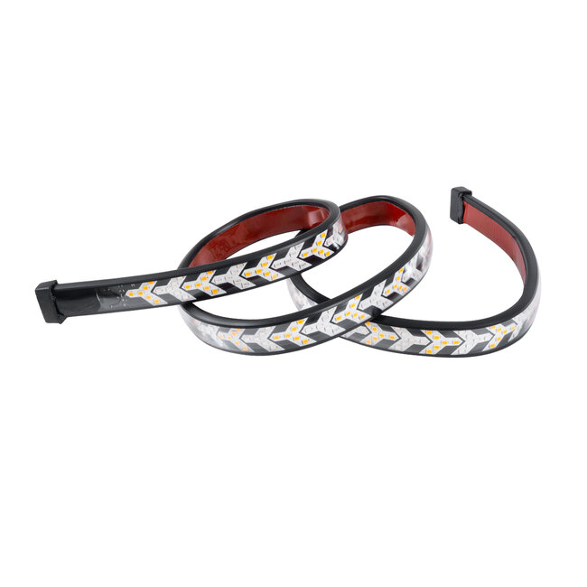 81735 Car Backlit LED Strip Εύκαμπτη Ταινία 150cm Σήμανσης DRL Αυτοκινήτου 3 Προγραμμάτα Φωτισμού LED SMD 5050 12W DC 9-30V Αδιάβροχη IP65 Πορτοκαλί - Κόκκινο - 2 Χρόνια Εγγύηση - 2