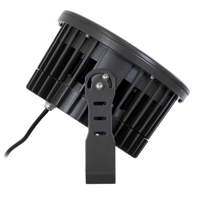 FLOODNEVA 90397 Προβολέας Σποτ Wall Washer LED 54W 4590lm 30° DC 24V Αδιάβροχο IP65 Ultra Θερμό Λευκό 2200K Dimmable - Bridgelux SMD Chip - Μαύρο - Μ24.5 x Π24.5 x Υ14.7cm - 3 Χρόνια Εγγύηση - 5