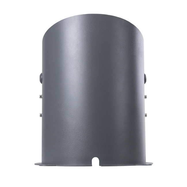 FLOOD-MILO 90737 Κινούμενος Προβολέας - Σποτ Φωτισμού Wall Washer για Φωτισμό Κτιρίων LED 24W 2160lm 10° AC 220-240V Αδιάβροχο IP67 Φ22 x Υ30cm Θερμό Λευκό 2700K - Γκρι Ανθρακί - 3 Χρόνια Εγγύηση - 5