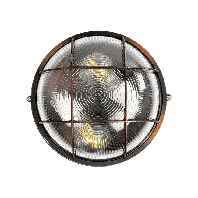 BOATLIGHT 61624 Vintage Φωτιστικό Καραβοχελώνα Τοίχου & Οροφής με Ντουί 2 x E27 AC 220-240V Αδιάβροχο IP65 - Χάλκινο Παλαιωμένο Εφέ Σκουριάς Ματ - Μ24 x Π24 x Υ11cm BOATLIGHT 61624 Vintage Φωτιστικό Καραβοχελώνα Τοίχου & Οροφής με Ντουί 2 x E27 AC 220-240V Αδιάβροχο IP65 - Χάλκινο Παλαιωμένο Εφέ Σκουριάς Ματ - Μ24 x Π24 x Υ11cm