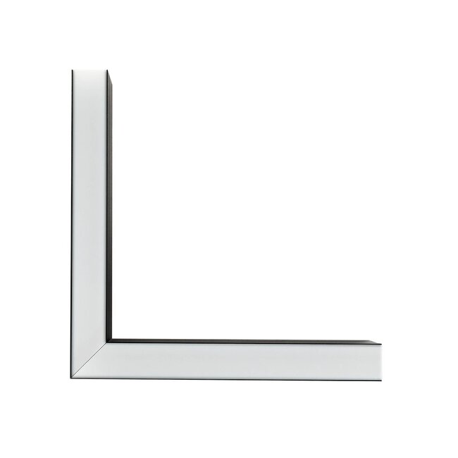 ALP-CORNER-SIDE90 LUMILINE 61767 Επιφανειακό / Κρεμαστό Προφίλ Αλουμινίου Γωνία με Λευκό Γαλακτερό Πατητό Κάλυμμα για Ταινίες LED IP20 - Μαύρο Ματ - Μ30 x Π3.5 x Υ7cm - 8