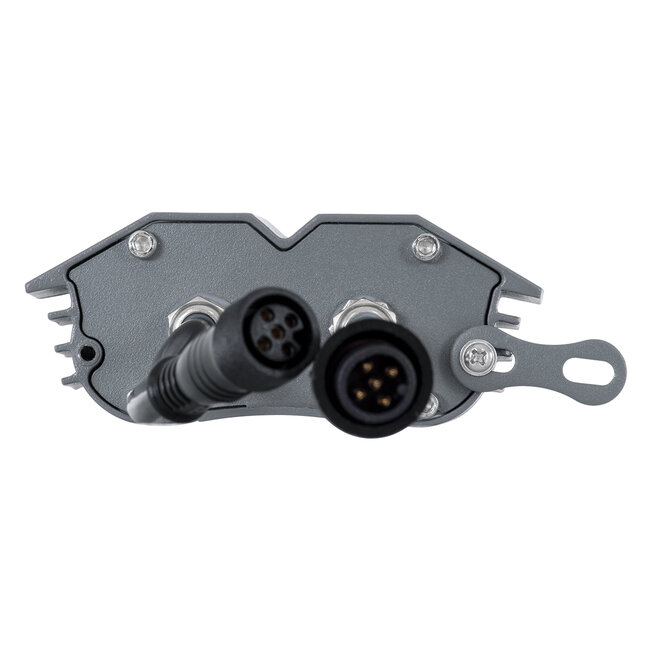 TREELIGHT-ZINA S-90982 Κυρτή Μπάρα Φωτισμού Wall Washer με Αντιθαμβωτική Γρίλια Ειδική για Φυτά - Δέντρα LED 3W 255lm 30° DC 24V Αδιάβροχο IP65 L11 x W6.5 x H5cm με Αυτόματα Προγράμματα Εναλλαγής Χρωμάτων Πολύχρωμο RGBW - Γκρι Ανθρακί - 3 Years - 4