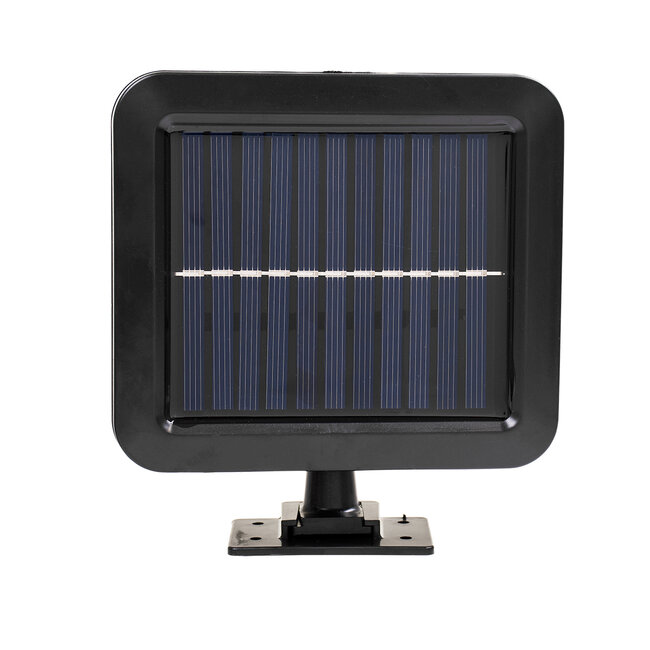 71462 Αυτόνομος Ηλιακός Προβολέας LED 128 4 x COB 30W 1600lm με Ενσωματωμένη Μπαταρία 2400mAh - Φωτοβολταϊκό Πάνελ με Αισθητήρα Ημέρας-Νύχτας - PIR Αισθητήρα Κίνησης Αδιάβροχο IP65 Ψυχρό Λευκό 6000K - 6
