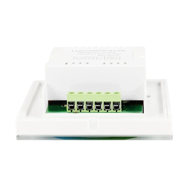 LED RGB Controller Λευκό Τοίχου Αφής 12v (144w) - 24v (288w) DC 77419 LED RGB Controller Λευκό Τοίχου Αφής 12v (144w) - 24v (288w) DC 77419