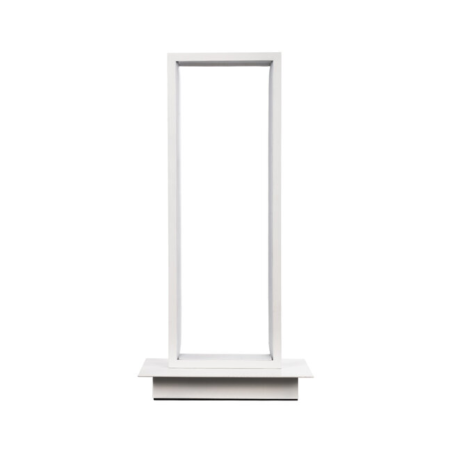 CORNELIE 60461 Επιτραπέζιο Φωτιστικό LED CCT 18W 1980lm 200° AC 220-240V - Εναλλαγή Φωτισμού μέσω Διακόπτη On/Off All In One Ψυχρό 6000k+Φυσικό 4500k+Θερμό 2700k Μ18 x Π10 x Υ36cm - Λευκό - 3 Χρόνια Εγγύηση