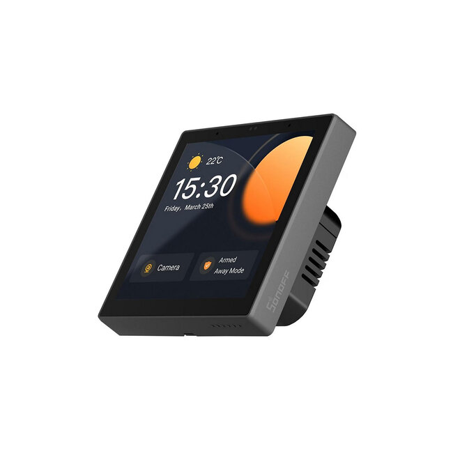 80094 SONOFF NSPanel86PB Wi-Fi & Zigbee 3.0 Smart Scene Wall Switch (86/EU Type) - AC 100-240V - Integrated HMI Touch Panel - Smart Controller & Gateway for All Smart Devises