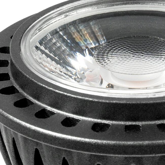 kelvo® KYRON 10° KLV-103-0004 Σποτ GU10 MR16 LED 5W 550lm CRI (Ra) ≥ 90 10° AC 220-240V IP20 Θερμό Λευκό 2700K Dimmable - CREE CXA Chip - Γκρι Ανθρακί Ματ - Μ5 x Π5 x Υ6cm - 3 Χρόνια Εγγύηση - 4