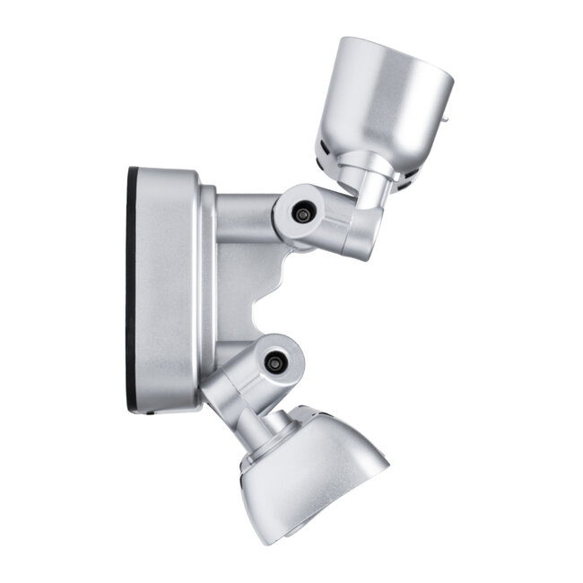 86043 Προβολέας LED SMD 24W 2160lm με IP Camera 1080P 2MP WiFi 150° Μοιρών - AC 230V - με Αισθητήρα Ημέρας-Νύχτας & Ρύθμιση Χρόνου Ανάμματος - Αδιάβροχος IP66 Ψυχρό Λευκό 6000K - Ασημί - 9