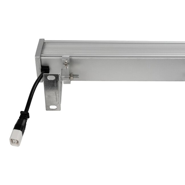 WASHERDAIA S-115502 Μπάρα Φωτισμού Wall Washer LED 9W 900lm 30° DC AC 220-240V Αδιάβροχο IP65 Ψυχρό Λευκό 6000K - Bridgelux SMD Chip - Ασημί - Μ26 x Π6 x Υ10.5cm - 3 Χρόνια Εγγύηση - 7