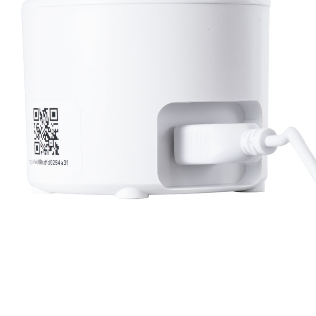 86081 Επιτραπέζια Κάμερα WiFi HD 1080P 350° Διπλή Κατέυθυνση Ομιλίας & Ανιχνευτή Κίνησης - Απομακρυσμένος Έλεγχος Body Auto Tracking IP20 - Πορτοκαλί Λευκό - Φ8 x Υ13cm - 8