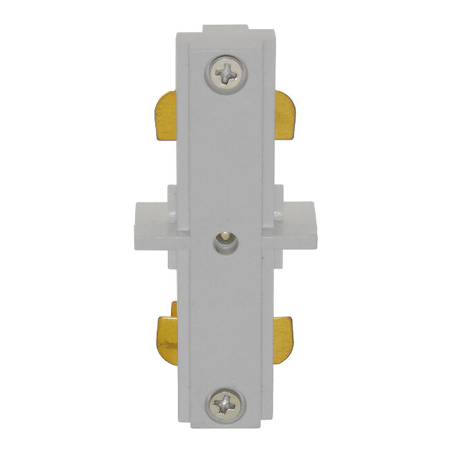  S-40045 Διφασικός Connector 3 Καλωδίων Συνδεσμολογίας Γιώτα (Ι) για Λευκή Ράγα Οροφής