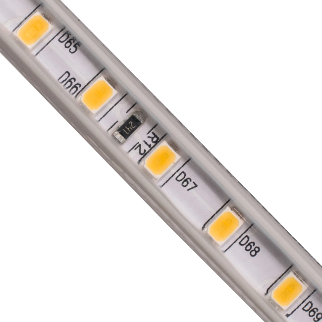 70503 Slim Ταινία Μονής Σειράς Epistar LED SMD 2835 1m 12W/m 96LED/m 1572lm/m 120° DC 230V Αδιάβροχη IP68 Ultra Θερμό Λευκό 2200K Dimmable - 4