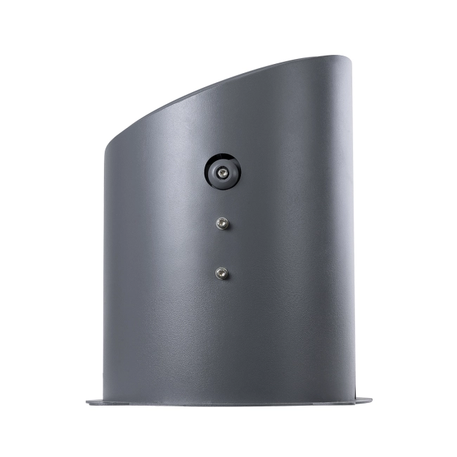 FLOOD-MILO 90737 Κινούμενος Προβολέας - Σποτ Φωτισμού Wall Washer για Φωτισμό Κτιρίων LED 24W 2160lm 10° AC 220-240V Αδιάβροχο IP67 Φ22 x Υ30cm Θερμό Λευκό 2700K - Γκρι Ανθρακί - 3 Χρόνια Εγγύηση - 4