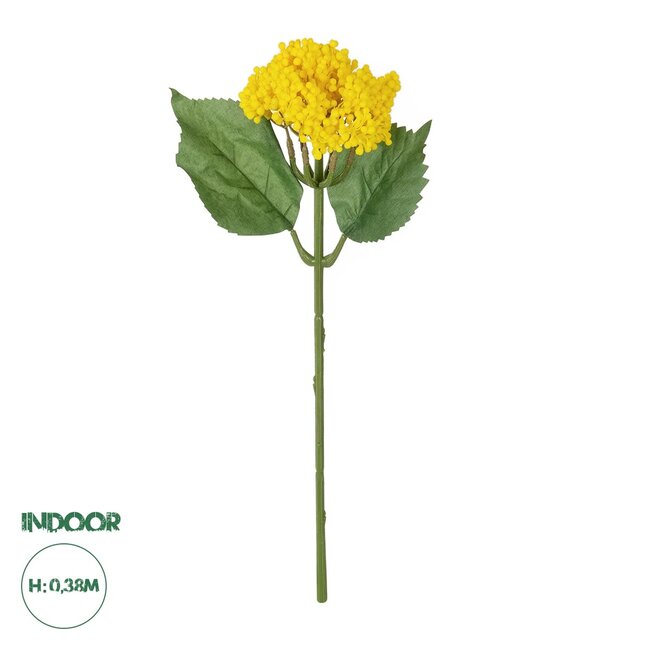 Artificial Garden YELLOW SEDUM BRANCH 21342 Τεχνητό Διακοσμητικό Κλαδί Κίτρινο Σέδο Y38cm