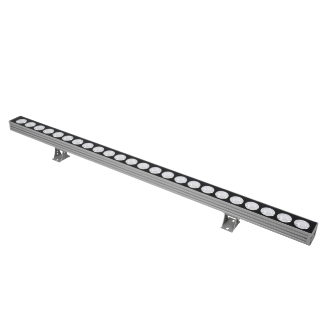 WASHERJAVIA 90554 Μπάρα Φωτισμού Wall Washer LED 48W 5040lm 5° DC 24V Αδιάβροχο IP67 Ultra Θερμό Λευκό 2200K Dimmable - Bridgelux SMD Chip - Γκρι Ανθρακί - Μ100 x Π5.2 x Υ3.6cm - 3 Χρόνια Εγγύηση - 2