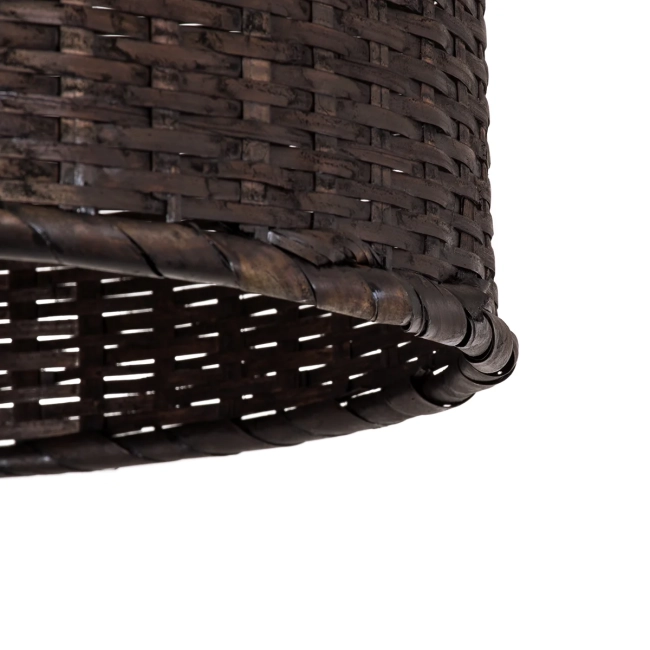  BORA-BORA 01736 Boho Κρεμαστό Φωτιστικό Οροφής με Ντουί 1 x E27 AC 220-240V IP20 - Καφέ - Μ42 x Π42 x Y44cm - 9