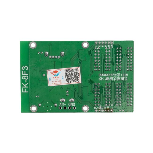 CARD-FK-8F3 90092 Κάρτα Εικόνας για Πολύχρωμες RGB LED Κυλιόμενες Ψηφιακές Επιγραφές/Οθόνες DC 5V IP20 - 768x64/384x128 Pixels - Μ9.5 x Π6.2 x Υ1.6cm - 2 Χρόνια Εγγύηση - 5 CARD-FK-8F3 90092 Κάρτα Εικόνας για Πολύχρωμες RGB LED Κυλιόμενες Ψηφιακές Επιγραφές/Οθόνες DC 5V IP20 - 768x64/384x128 Pixels - Μ9.5 x Π6.2 x Υ1.6cm - 2 Χρόνια Εγγύηση - 5