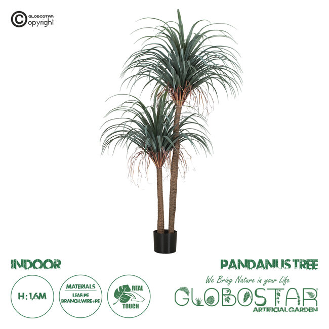 Artificial Garden PANDANUS TREE 20049 Τεχνητό Διακοσμητικό Φυτό Πάνδανος Υ160cm