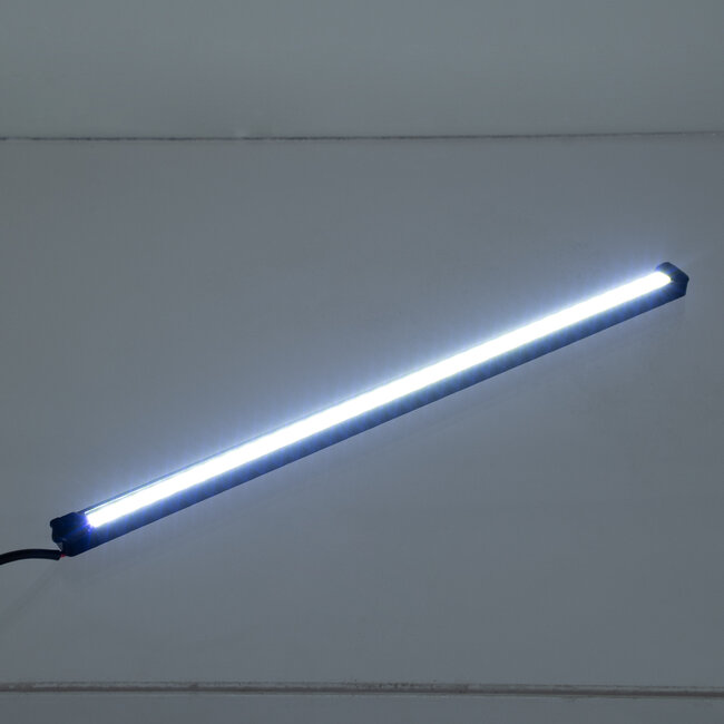 81721 Σετ 2 Μπάρες Αλουμινίου DRL LED CREE COB 6W 600lm 120° DC 12V Αδιάβροχες IP65 Ψυχρό Λευκό 6000K - 6