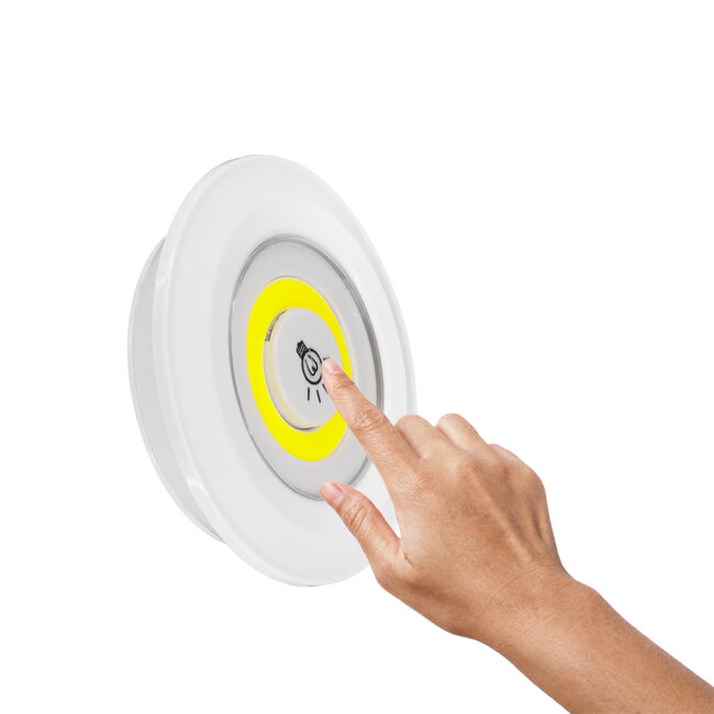 79044 Φωτιστικά Νυκτός Μπαταρίας LED COB 6W 600lm με Timer & Ασύρματο Χειριστήριο RF - ΣΕΤ 3 Τεμαχίων Ψυχρό Λευκό 6000K - 6 79044 Φωτιστικά Νυκτός Μπαταρίας LED COB 6W 600lm με Timer & Ασύρματο Χειριστήριο RF - ΣΕΤ 3 Τεμαχίων Ψυχρό Λευκό 6000K - 6