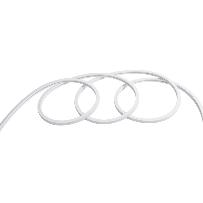 NEONIO 90753 Digital Pixel Addressable Neon Strip - Ψηφιακή Ταινία Neon Flex LED SMD 5050 14.4W/m 60LED/m 20PIXEL/m SPI/TTL Protocol IC SM16703P/WS2811/WS2812 864lm/m 90° DC 12V Αδιάβροχη IP67 Πολύχρωμη RGB - Λευκό Σώμα - Μ1000 x Π1.4 x Υ1.4cm - Συσκευασία 10 Μέτρων - 2 Χρόνια Εγγύηση - 4