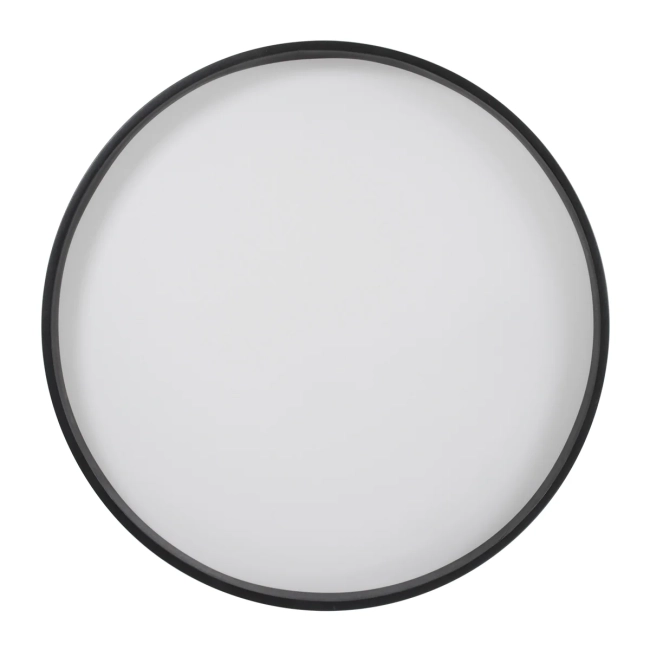 NARNIA 61259 Μοντέρνο Φωτιστικό Οροφής LED 100W 10000lm 120° AC 220-240V IP20 Ρυθμιζόμενο Λευκό CCT με Χειριστήριο από 2700K έως 6000K Dimmable - Lumileds SMD Chip - Μαύρο Ματ - Μ60 x Π60 x Υ10cm - 3 Χρόνια Εγγύηση - 5