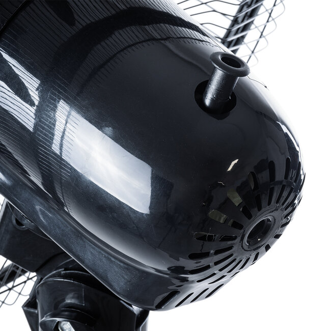 SOLARE-FAN 85358 Solar Fan Αυτόνομος Ηλιακός Επιδαπέδιος Ανεμιστήρας 25W 2 Λειτουργιών Ρεύματος με AC 220-240V ή με Φωτοβολταϊκό Panel 9V 15W & Επαναφορτιζόμενη Μπαταρία Li-ion 7.4V 6000mAh - 12 Ταχύτητες - Ασύρματο Χειριστήριο - Ενσωματωμένο USB 2.0 Charger Συσκευών - IP20 - Μ44 x Π37.5  - 7