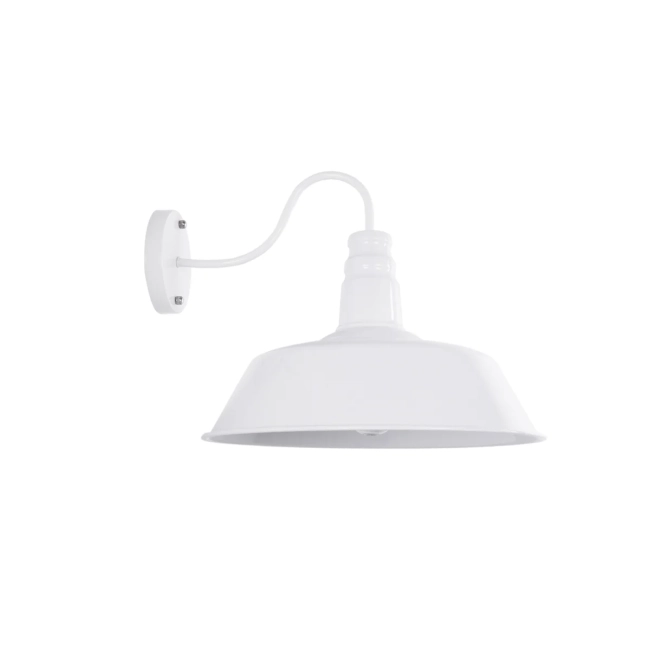  SORD 01051 Vintage Φωτιστικό Τοίχου - Απλίκα με Ντουί 1 x E27 AC 220-240V IP20 - Λευκό - Μ36 x Π42 x Υ32cm - 5