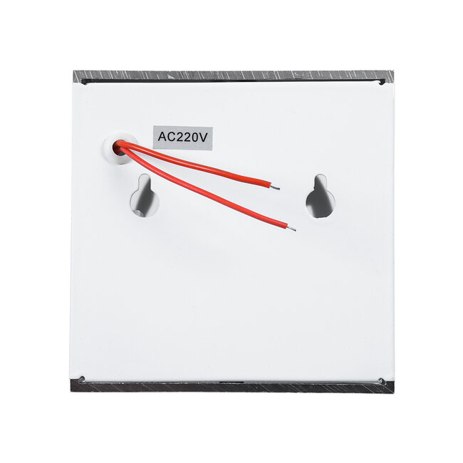 SENSATI 75655 Φωτιστικό Τοίχου Ένδειξης TOILET WOMAN LED 1W AC 220-240V IP20 - Σώμα Αλουμινίου - Μ11 x Π11 x Υ3cm - Κόκκινο - 4