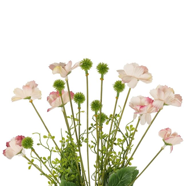 Artificial Garden PINK CANAION FLOWER BOUQUET 21327 Τεχνητό Διακοσμητικό Μπουκέτο Ροζ Κάννα Y60cm