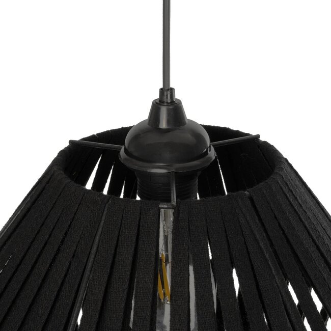 NUI 205-0061 Boho Κρεμαστό Φωτιστικό Οροφής με Ντουί 1 x E27 AC 220-240V IP20 - Μαύρο - M36 x Π36 x Υ27cm - 10 NUI 205-0061 Boho Κρεμαστό Φωτιστικό Οροφής με Ντουί 1 x E27 AC 220-240V IP20 - Μαύρο - M36 x Π36 x Υ27cm - 10