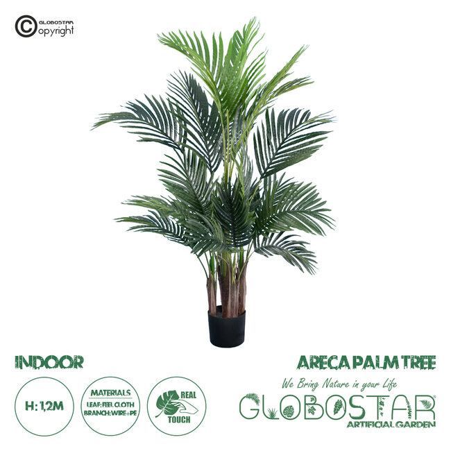 Artificial Garden ARECA PALM TREE 20010 Τεχνητό Διακοσμητικό Φυτό Φοινικόδεντρο Αρέκα Υ120cm Artificial Garden ARECA PALM TREE 20010 Τεχνητό Διακοσμητικό Φυτό Φοινικόδεντρο Αρέκα Υ120cm