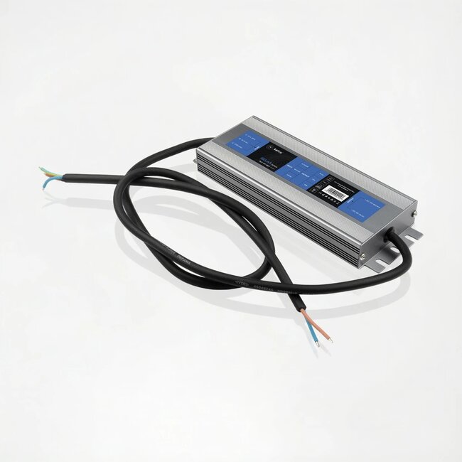 kelvo® SELAS KLV-107-0024 Τροφοδοτικό/Μετασχηματιστής Class I PELV 150W 12.5A AC 220-240V σε DC 12V Αδιάβροχο IP67 - Γκρι Ανθρακί Ματ - Μ18.9 x Π6.5 x Υ2.2cm - 5 Χρόνια Εγγύηση - 6